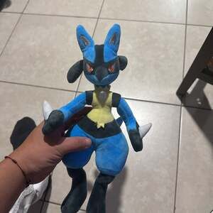 Authentic Pokémon Lucario Plush - 10-12 Inch Stuffed Animal Toy